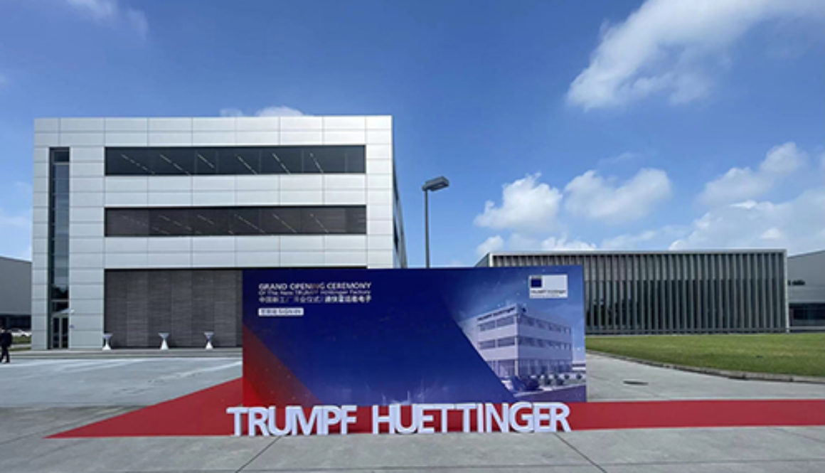 Trumpf, Taicang – Opening